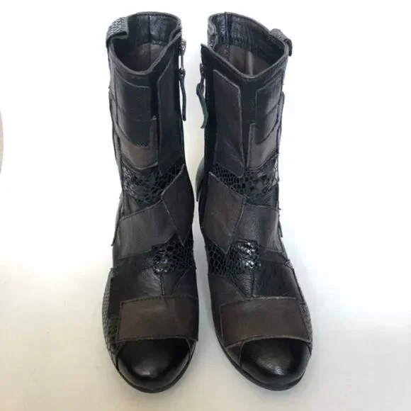 Sheridan Mia Women's Patch Boots Booties Shoes 8 - Picture 4 of 8